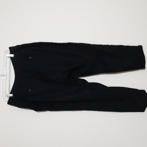 Lucky Brand Black Pants Jogger Teouser Linen Women L Lagenlook Casual Vacation - Picture 8 of 8